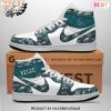 Personalized Philadelphia Eagles Super Bowl LIX Champions Air Jordan 1 High Top