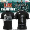 Philadelphia Eagles Super Bowl LIX Champions Signature 3D T-Shirt