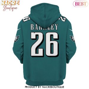 Saquon Barkley Philadelphia Eagles Super Bowl LIX Design Hoodie