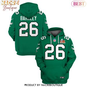 Saquon Barkley Philadelphia Eagles Super Bowl LIX Hoodie