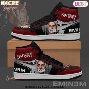 Eminem Hello Slim Shary Signature Air Jordan 1 High Top