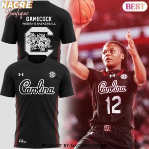 South Carolina Gamecocks Womens Basketball Black Thursday Night 3D T-Shirt