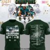 Super Bowl LIX Champions Philadelphia Eagles 2025 Signature 3D T-Shirt