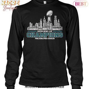 Super Bowl LIX Champions Philadelphia Eagles Design Unisex T-Shirt