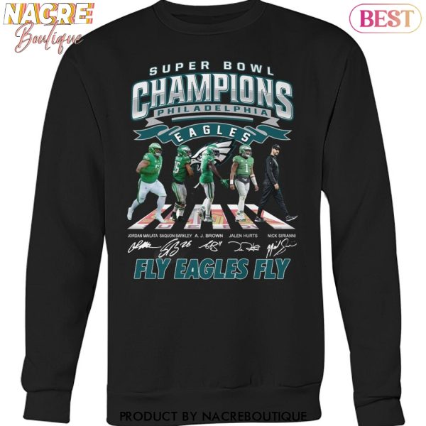 Super Bowl LIX Champions Philadelphia Eagles Signature Fly Eagles Fly Unisex T-Shirt