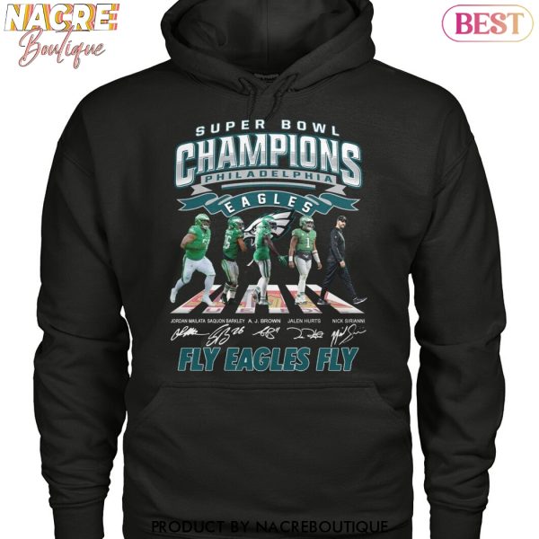 Super Bowl LIX Champions Philadelphia Eagles Signature Fly Eagles Fly Unisex T-Shirt