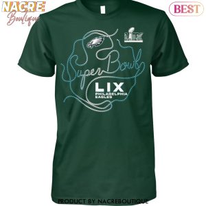 Philadelphia Eagles Super Bowl LIX Champions Signature 3D T-Shirt