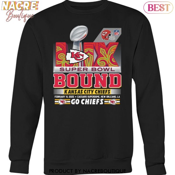 Super Bowl LIX Kansas City Chiefs 2025 Go Chiefs Unisex T-Shirt