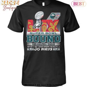 Super Bowl LIX Philadelphia Eagles 2025 Go Birds Unisex T-Shirt