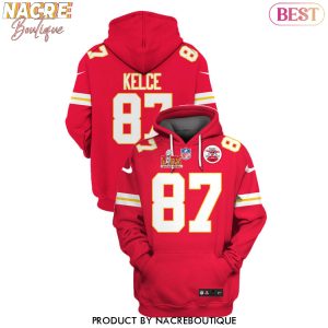 Travis Kelce Kansas City Chiefs Super Bowl LIX Hoodie