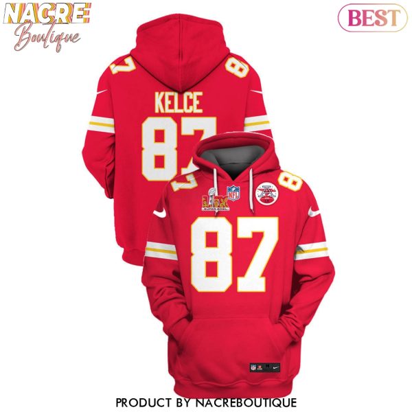 Travis Kelce Kansas City Chiefs Super Bowl LIX Hoodie