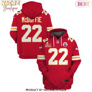 Trent McDuffie Kansas City Chiefs Super Bowl LIX Hoodie