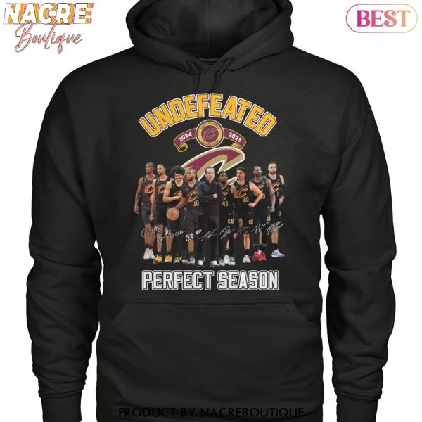 Undefeated Cleveland Cavaliers Ferfect Season Signature Unisex T-Shirt