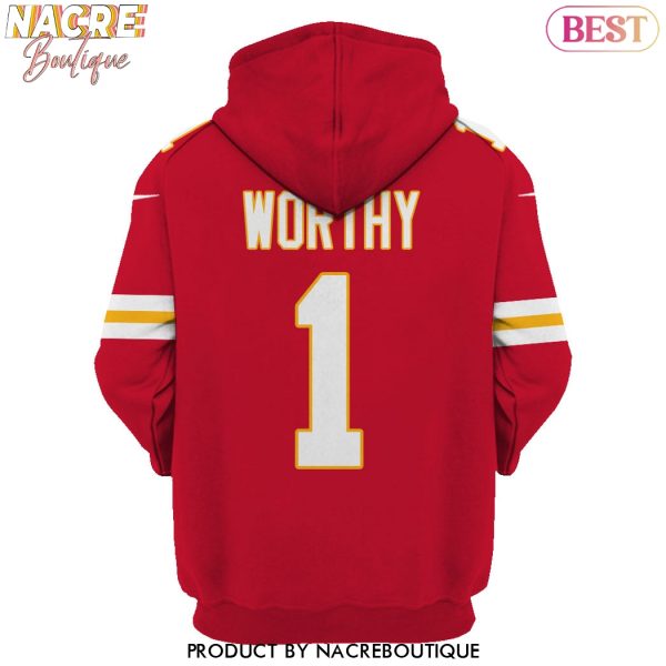 Xavier Worthy Kansas City Chiefs Super Bowl LIX Hoodie